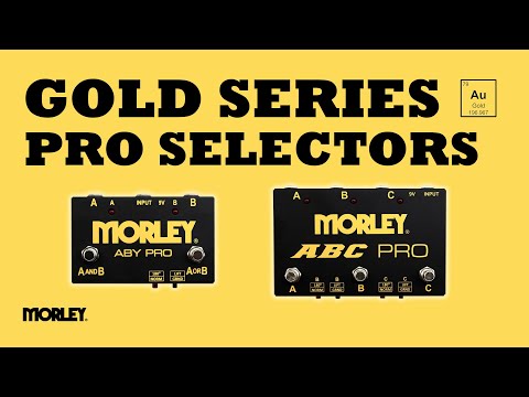 Morley ABC Pro Gold Series forsterkervelger