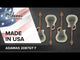 Adamas E-akustisk Gitarer 2087GT Deep Contour cutaway - Reverse beige burst (2087GT-7-G)