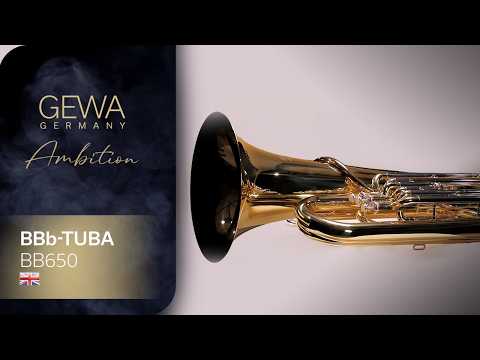 GEWA Ambition BB650 BBb-tuba, klarlakk