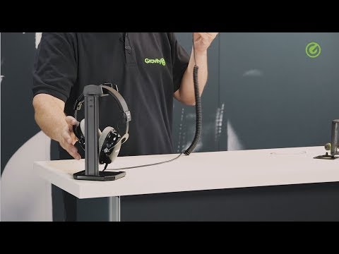 Gravity HP HTT 01 B - Hovedtelefonstativ