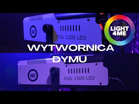 Light4Me LED Røykmaskin + DMX (1500W)