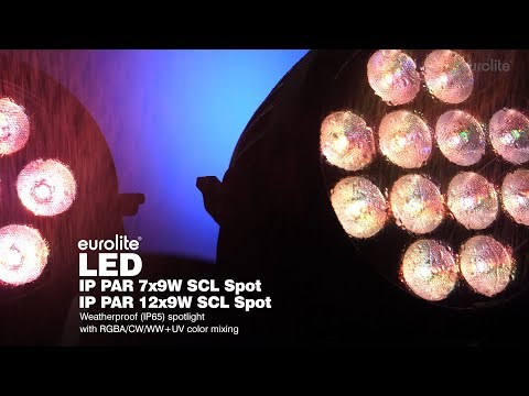 EUROLITE LED IP PAR 12x9W SCL-spot