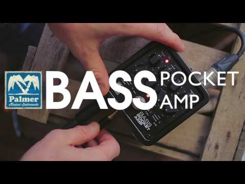 Palmer POCKET AMP BASS - Bærbar bassforforsterker