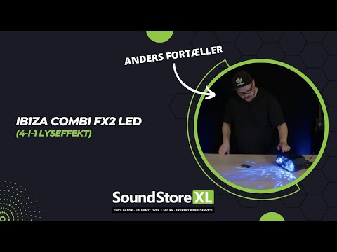 Ibiza Combi FX2 LED lyseffekt