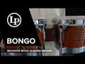 Latin Perkusjon Bongo Matador Wood - Mandelbrun (M201-ABW)
