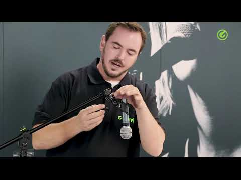 Gravity MS QT 1 B - Mikrofonadapter med hurtig tilt-funksjon