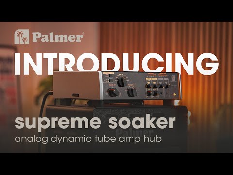 Palmer SUPREME SOAKER - Analog dynamisk rørforsterker-hub