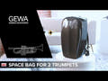 GEWA gigbag for trompeter Space Bag - Titanium