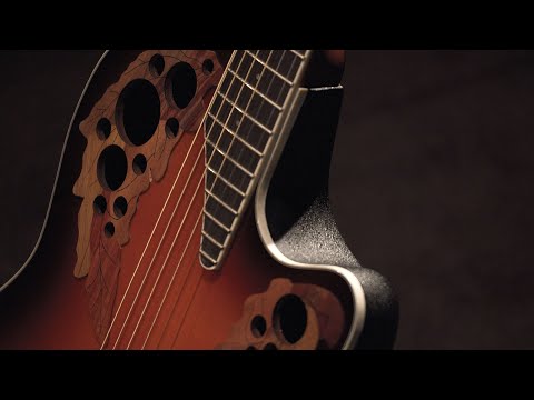 Ovation E-akustisk Gitarer Celebrity Elite Mid Cutaway - Sunburst (CE44-1-G)