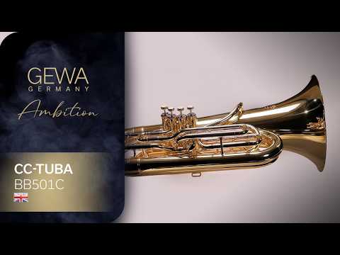 GEWA Ambition BB501C CC-tuba, klarlakk