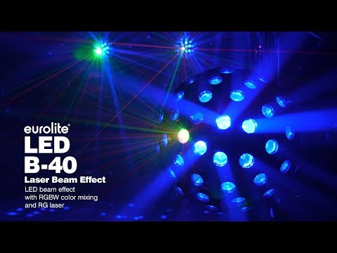 Eurolite B-40 LED laser beam (hvit)