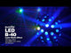 Eurolite B-40 LED laser beam (hvit)