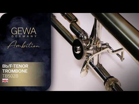 GEWA Ambition TB502B Bb/F-tenorbasun, klarlakk