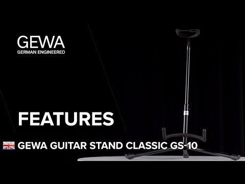 GEWA Classic gitarstativ GS-10BL, blå