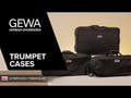 GEWA Symphony trompetkasse til 3 trompeter, svart