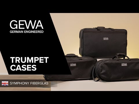 GEWA Symphony trompetkasse til 3 trompeter, svart