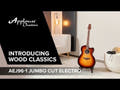 Applause E-akustisk Gitarer Wood Classics AEJ96-1 Jumbo Cut Electro - Sunburst (AEJ96-1)
