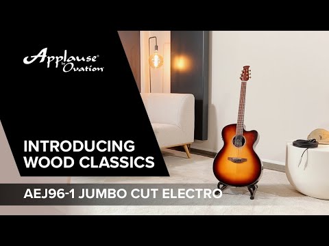 Applause E-akustisk Gitarer Wood Classics AEJ96-1 Jumbo Cut Electro - Sunburst (AEJ96-1)