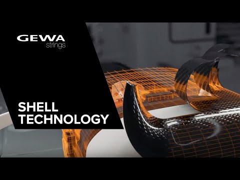 GEWA Fiolinerkoffert Air Avantgarde - Gull/Svart