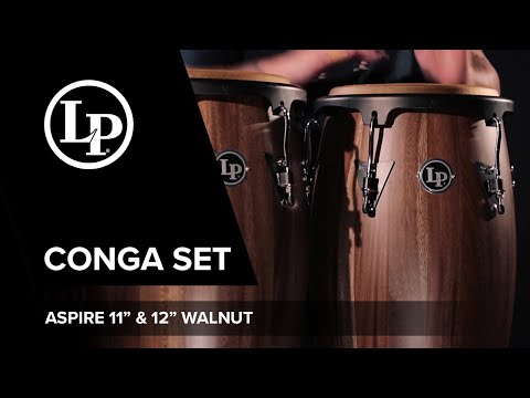 Latin Percussion Conga-sett Aspire - 11" & 12" (LPA647B-SW)