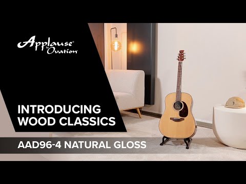 Applause akustisk Gitarer Wood Classics AAD96-4 Natural Gloss - Natural høyglans (AAD96-4)