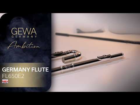 GEWA Ambition FL650E2 tverrfløyte, split E og to hoder