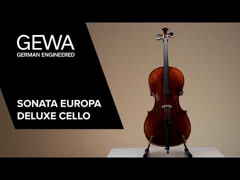 GEWA Sonata Europa Deluxe cello 4/4, ikke satt opp