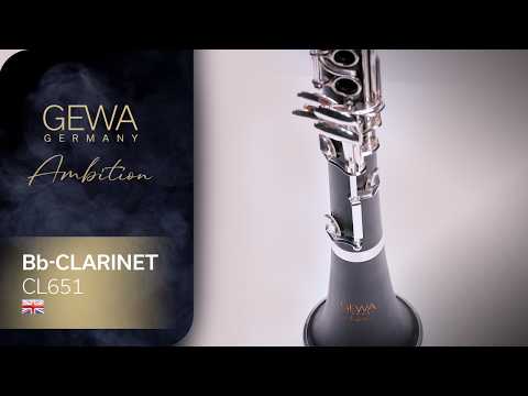 GEWA Ambition CL651 Bb-klarinett, Boehm-system og Eb-grep