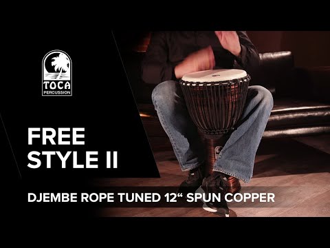 Toca Djembe Freestyle II snorstemt - Thinker (TF2DJ-12T)