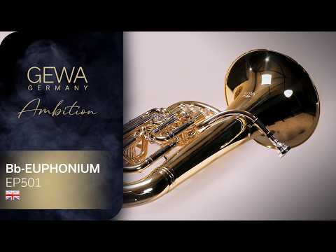 GEWA Ambition EP501 Bb-euphonium, klarlakk