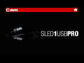 Adam Hall Stands SLED 1 USB PRO - USB-svanehalslampe med 2 LED-er