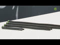 Gravity MA GOOSE XL – svanehals, ekstra lang, 600 mm