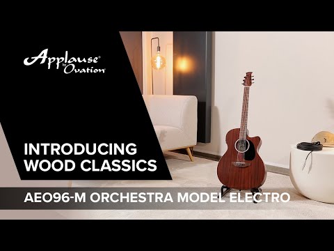 Applause E-akustisk Gitarer Wood Classics AEO96-M Orchestra Model Electro - Natural Matt (AEO96-M)