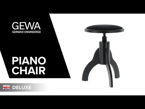 GEWA pianokrakk Deluxe - Svart matt