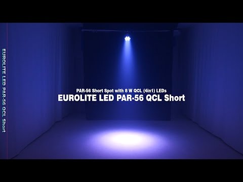 EUROLITE LED PAR-56 QCL kort bk