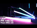 EUROLITE LED PR-100/32 Pixel DMX-skinne svart