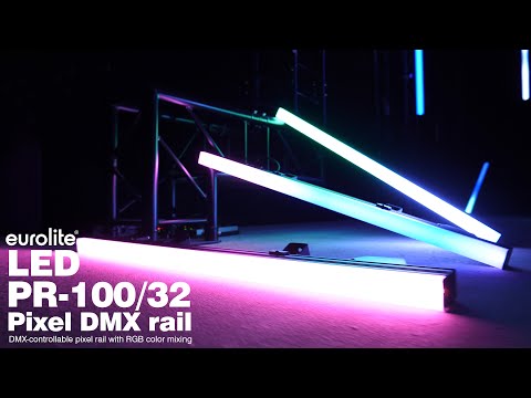 EUROLITE LED PR-100/32 Pixel DMX-skinne svart
