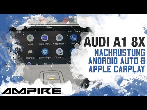 Android Auto- og CarPlay-adapter Audi A1 (8X), Q3 (8U)