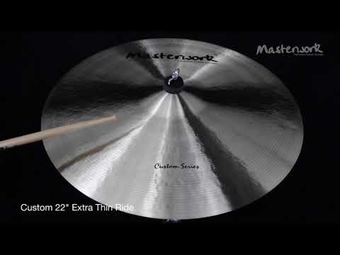 Masterwork Custom 22" Ride Extra Thin