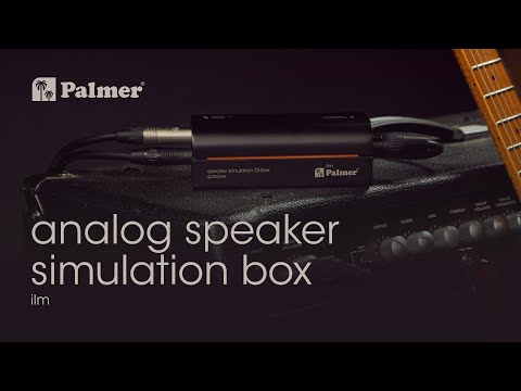 Palmer RIVER ilm - Passiv høyttalersimulerings-DI-boks