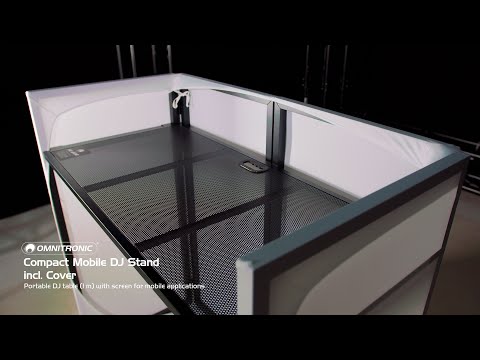 OMNITRONIC kompakt mobilt DJ-stativ inkl. trekk