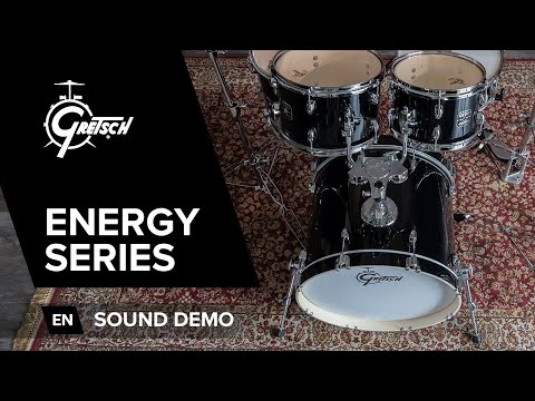 Gretsch Energy Studio Black Komplett trommesett