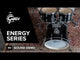Gretsch Energy Studio Black Komplett trommesett
