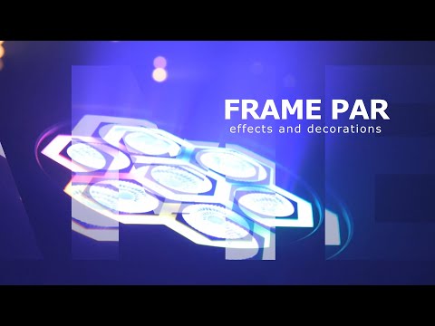 Light4Me FRAME PAR 7x12 LED RGBW lyseffekt