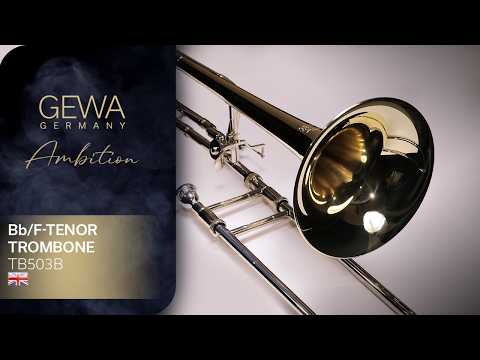 GEWA Ambition TB503B Bb/F-tenorbasun, klarlakk