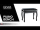 GEWA pianokrakk Deluxe Classic - Kirsebær matt