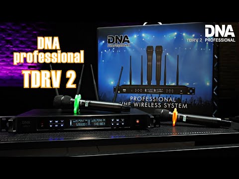 DNA TDRV 2 trådløse mikrofoner 2x sender Dora
