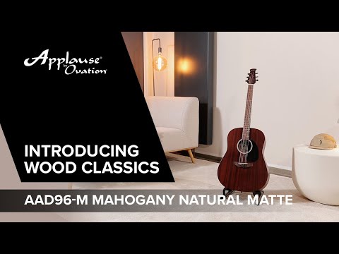 Applause akustisk Gitarer Wood Classics AAD96-M Mahogany Natural Matte - Mahogany Natural (AAD96-M)