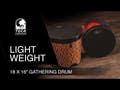 Toca Gathering Drum Freestyle II – Kente Cloth (TSSGD-18KT-SLP)