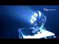 Light4Me Black PAR 7x10W RGBWA